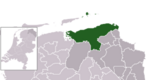 Location of Het Hogeland