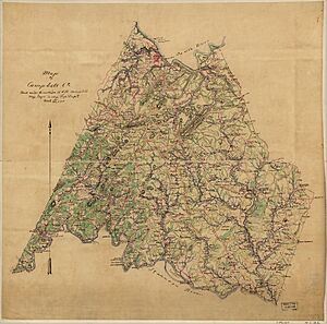 Map of Campbell Co. LOC 2002627426