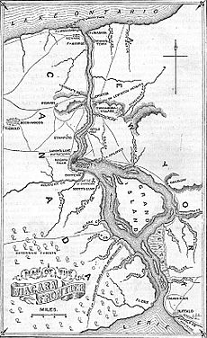 Map of the Niagara Frontier, 1869