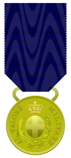 Medaglia d'oro al valor militare-regno