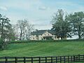 Montpelier near Sperryville, closeup of house