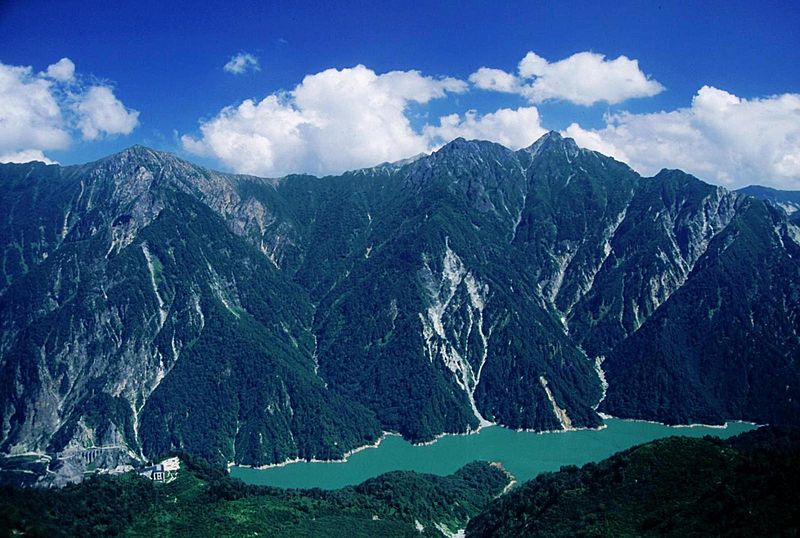 Mount Harinoki from Daikanbō 1995-08-19
