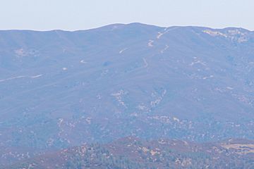 Mt Stakes viewed from Mt Hamilton, Aug 2019.jpg