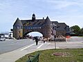 Narragansett Towers intersection 2008