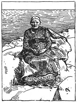 Olav Tryggvasons saga-Gunnhild-C. Krohg.jpg