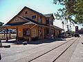 Old Rail Road Depot, Folsom, Calif.