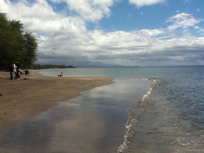 Olowalu beach looking south