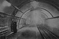 Oxford Circus Bakerloo line platform, 1906