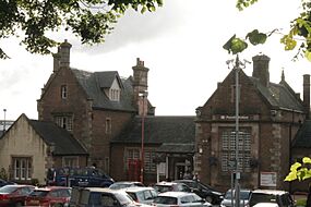 Penrith Railway Station from the west