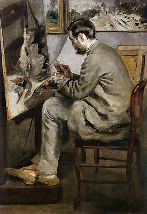 Pierre-Auguste Renoir - Frédéric Bazille