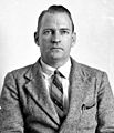 Portrait of Dr FHS Roberts, Parasitologist, Yeerongpilly Animal Health Station, May 1937
