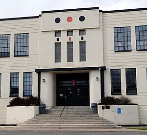 Priest River JHS main entry - Priest River Idaho