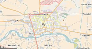 Raqqa city map - 01