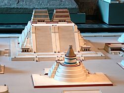 Rekonstruktion Tempelbezirk von Tenochtitlan 2 Templo Mayor