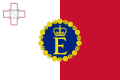 Royal Standard of Malta (1964–1974).svg