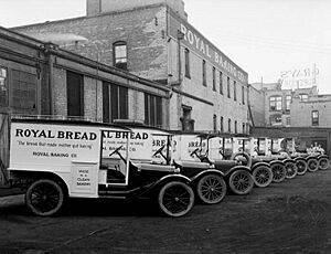 Royal baking trucks