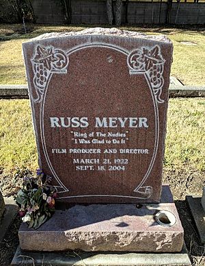 Russ Meyer gravestone