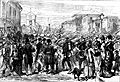 Russian Army in Bucharest, The Illustrated London News, 1877
