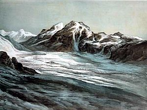 Sasser Pass, Nubra ca. 1857