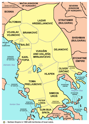 Serbia 1360 en