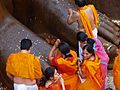 Shravanbelgola Gomateshvara feet prayer1