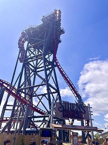 Siren’s Curse Cedar Point 2025