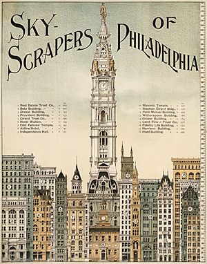 Skyscrapers of Philadelphia, 1898