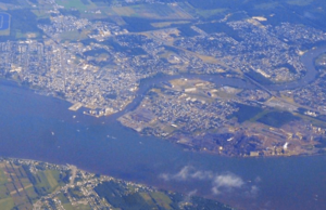 Aerial view of Sorel-Tracy