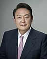 South Korea President Yoon Suk Yeol portrait
