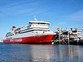 Spirit of Tasmania I loading at Port Melbourne June 2014