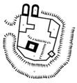 St Briavel Castle diagram