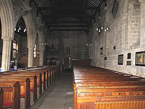 St Lawrence's, Warkworth, Nave