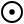 Circle with dot in the middle