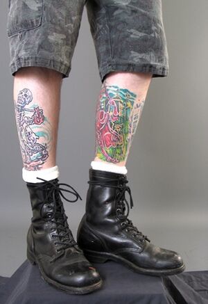 Tattoos by Martin Roberson of Lucky Stars Tattoo