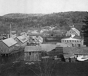 The armory complex in Windsor around the time of the Civil War, of Lamson, Goodnow & Yale