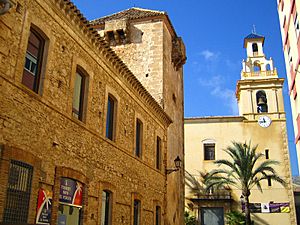 Torre i esglesia el verger