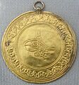 Turchia, osman III, moneta d'oro, 1754-1757