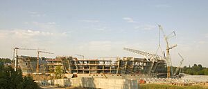 UA Donezk Zentralstadion-Schachtar Neubau