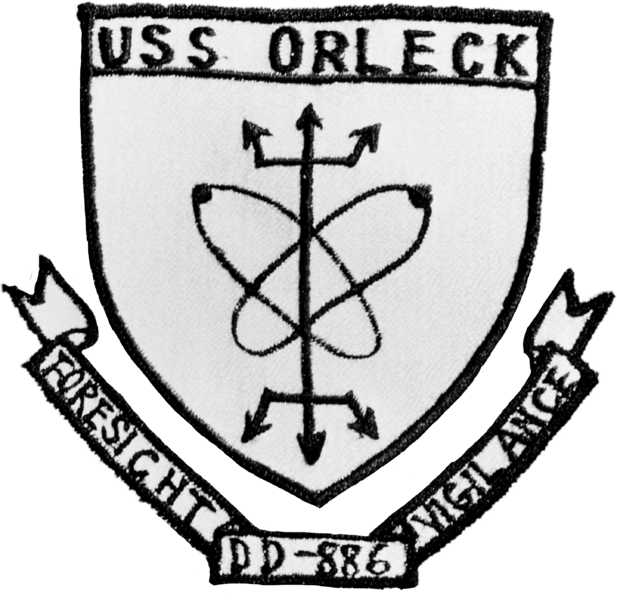 USS Orleck (DD-886) Insiginia