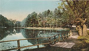 Vassar Lake, Vassar College, c. 1904
