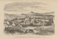 View of the town of Wollongong, Illawarra 1857