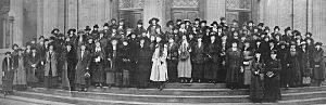 Virginia Equal Suffrage League convention photo from November 1919