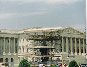 Washington DC Freedom statue May 1993