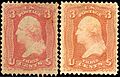 Washington Pair22 1861 Issue-3c