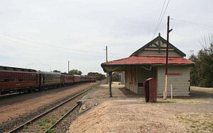 Wycheproof railway station, Victoria