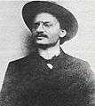 Лев Троцкий после побега из первой ссылки (ок. 1902)