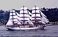 04 Norwgian square rigger Pde of Sail 4 July 76