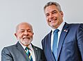 18.07.2023 - Encontro com o Chanceler Federal da República da Áustria, Karl Nehammer, à margem da Sessão Plenária - 53054683822