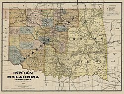 Oklahoma & Indian Territories in 1894