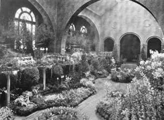 1912 Italian garden HorticulturalHall MassAve BostonUSA